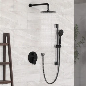 Mondawe 9" High-pressure Shower System with handheld Shower Faucets Shower Valve - Picture 1 of 12