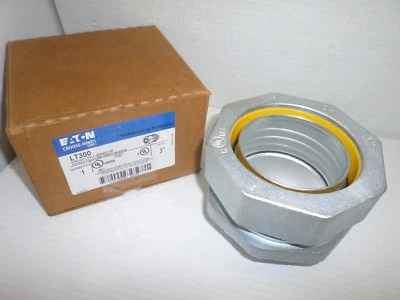 EATON COOPER CROUSE HINDS ⭐NEW⭐ EATON CROUSE-HINDS LT300 3" CONDUIT CONNECTOR LIQUID TIGHT/ SEALTIGHT