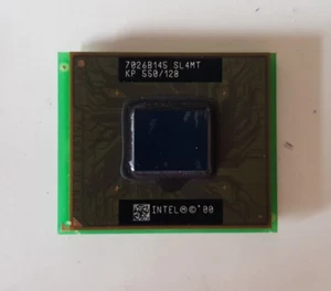 Intel Mobile Celeron 550 MHz Processor Micro PGA 2 128KB Cache 100MHz FSB SL4MT - Picture 1 of 1