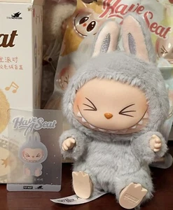 POP MART - LABUBU The Monsters Have A Seat Series -Vinyl Plush- Hehe* - Picture 1 of 2