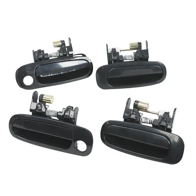 4Pcs Outside Door Handles Left Right Front Rear fit for 1998-2002 Toyota Corolla Foto 1 de 4