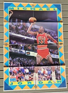 VINTAGE Michael Jordan Sports Illustrated For Kids 32x22 Poster RARE 1990 SI NBA - Picture 1 of 2
