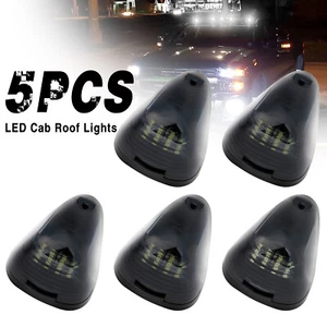 Smoked Cab Roof Marker LED Lights Kit For 99 ~16 Ford F250 F350 F450 Super Duty - Picture 1 of 8