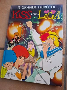 Il Grande libro di Kiss me Licia Vintage 80 Italia Cristina D'avena Toei Raro - Picture 1 of 9