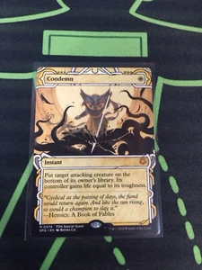 MTG Magic The Gathering Condemn SPG White Mythic Instant Commander - Picture 1 of 1