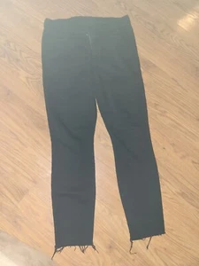 Mother Denim Black Skinny Jeans Sz 29 - Picture 1 of 10