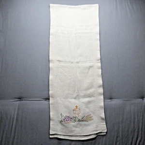 ORIGINAL SLABBINCK CREATION 90" X17" EMBROIDERED CHURCH ALTAR CLOTH TABLE RUNNER - Picture 1 of 13