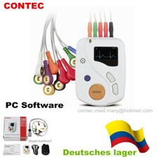 CONTEC 48 Stunden Dynamisches EKG-Holter 12-Kanal-EKG-Gerät,Analyse software CE 