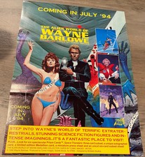 1994 Comic Images The Alien World Of Wayne Barlowe 10" x 13" Promo Mini Poster