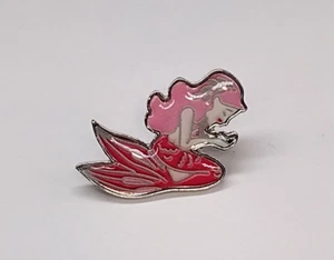 Pin de solapa de novedad figura de sirena rosa - Imagen 1 de 5