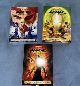 Nickelodeon AVATAR The Last Airbender DVD Set Complete Book Collection 1/2/3 - Picture 1 of 10