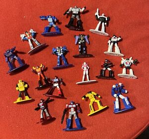 Jada Toys Transformers Die-Cast Mini Figure Lot of 18 2021