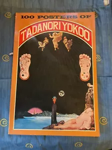 1978 JAPANESE 100 POSTERS OF TADANORI YOKOO 1ST EDITION 1ST PRINTING POP ART - Foto 1 di 6