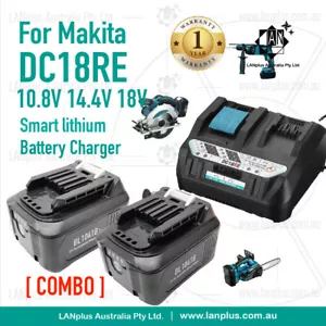 12V 6.0Ah 5.0ah MAX Battery Samsung Cells 4 Makita BL1041B DC18RE Charger - Picture 1 of 1