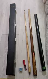Pot Black Snooker Cue + Accessories - Picture 1 of 8