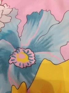 Flower Power Top leicht ärmellos Cami Bluse Lottie Loves rosa Blumen Top UK 14 - Bild 1 von 9