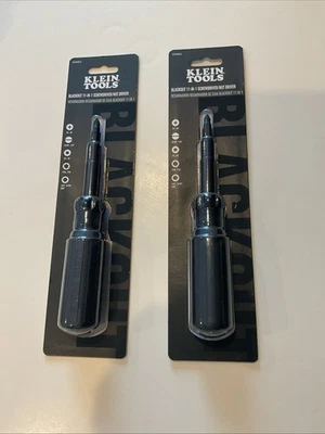 2 Nuevos Destornilladores Klein Tools Blackout 11 en 1 Edición Limitada 32500BLK Foto 1 de 4