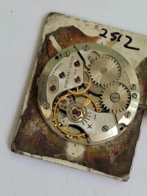 Movimiento Bueche Girod 64 (ETA 2512) para piezas/restauración Foto 1 de 4