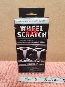 Wheel Scratch Fix Kit Light Silver Wheel Repair Kit Rim Touch Up Kit Silver NEW - Picture 1 of 6