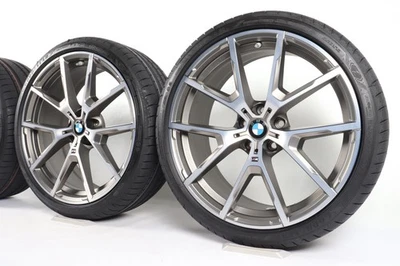 Original BMW 8er G14 G15 G16 Sommerräder 20 Zoll 728 M Y-Speiche 8072023 42186 - Bild 1 von 4