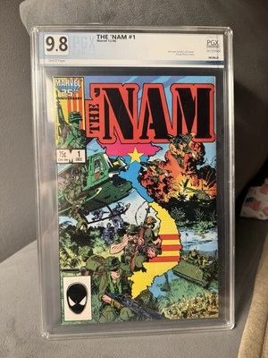 The Nam #1 - MARVEL Comics - 12/1/1986 - PGX 9.8 - Image 1 of 4