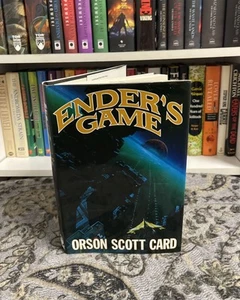 SIGNED! Ender's Game - Orson Scott Card - Revised Edition 1991, Hardcover - Picture 1 of 19