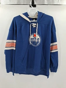 Edmonton Oilers Mens Adidas XXL Hoodie - Picture 1 of 11