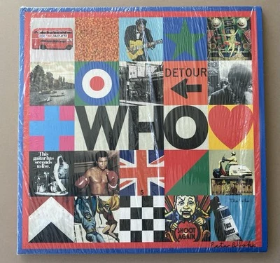THE WHO - WHO (Ltd. Triple Vinyl Deluxe Ed. Set) on Red/White/ & Blue Vinyl  - Image 1 of 4