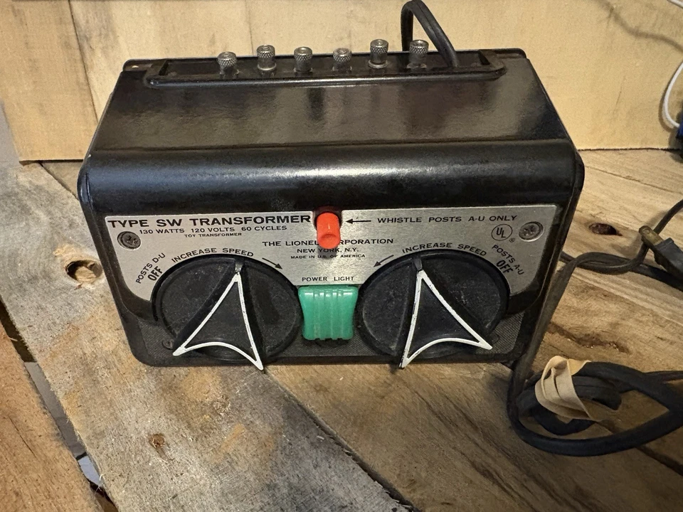 🧩TRANSFORMADOR DE TREN SW LIONEL 130 VATIOS Foto 1 de 2