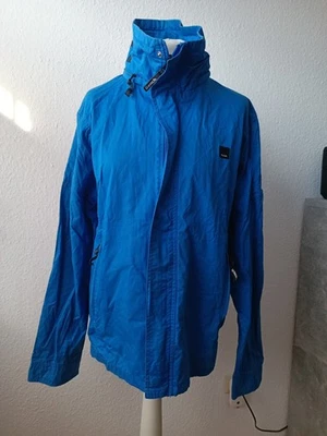 Bench Herren Dünne Jacke Windjacke Blau Reißverschluss Größe L - Bild 1 von 4