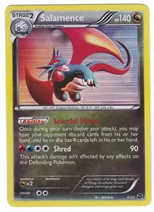 POKEMON • Salamence 8/20 TESORO DEI DRAGHI DRAGON's VAULT RARA HOLO NM - Foto 1 di 1
