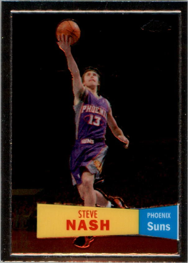 2007-08 Topps Chrome Basketball "1957-58 Variations" Insert and Parallel Cards - Image 1 of 1