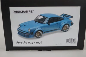 1:12 Minichamps 125766407 Porsche 934 BLAU 1976 -DK631 - Bild 1 von 8