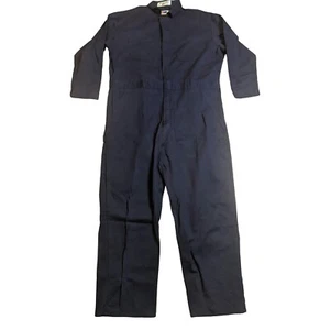 Vintage GK blauer Arbeitsoverall 50R - neu ungetragen, robuste Baumwolle, Made in Mexico - Bild 1 von 5