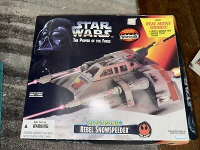 Star Wars Rebel Snowspeeder Power of the Force - 1995 Kenner NUEVO EN CAJA SELLADA Foto 1 de 4