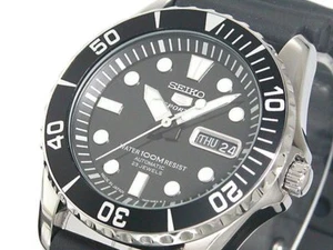 SEIKO 5 Automatic SNZF17 SNZF17J2 Japan Made Resin Automatic Discontinued - Picture 1 of 3