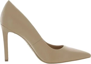 INC International Concepts Shelya Faux Leather Pointed Toe Pumps Women Beige 9 M - Picture 1 of 4