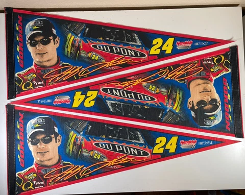 NASCAR Jeff Gordon # 24 Dupont 2006 30"x 12" Felt Pennant  Limited Edition 5000 Cover