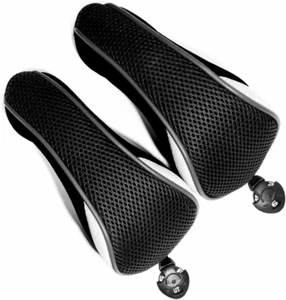 2Pcs Golf Hybrid Headcover Set Hybrid Head Covers Black Golf Club for Hybrids - Picture 1 of 12