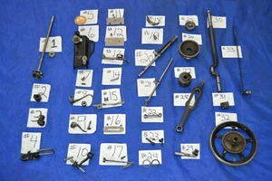 WHEELER & WILSON W9 SEWING MACHINE ORIGINAL PARTS IN GOOD CONDITION 1888-1892 - Picture 1 of 75
