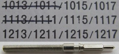 RONDA RL parte reloj cuerda vástago #401: 1011 1013 1015 1017 1111 1113 1115 1117 Foto 1 de 4