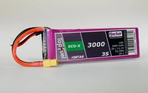 Hacker TopFuel LiPo Akku - 3000 MAh 3S - 11,1 V - 20 C - mit Steckersystem XT60 - Bild 1 von 1