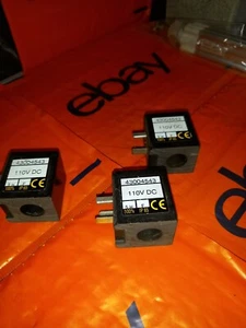 BOBINA DE SOLENOIDE ASCO JOUCOMÁTICA 43004543 110V CC STOCK SIN USAR - Imagen 1 de 7