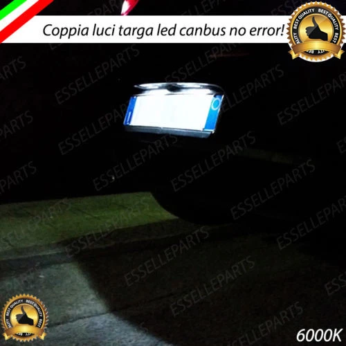 LUCI TARGA LED BMW Z4 Z3 SERIE 1 E87 E81 E82 E88 CANBUS 6000K NO ERROR - Immagine 1 di 1