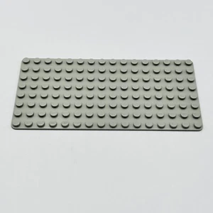 Vintage Lego 3865 8x16 Base Plate - Light Grey Lot 1 - Picture 1 of 1