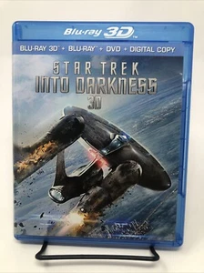 Star Trek Into Darkness 3D (Blu-Ray 3D, 3 Disc, 2013) - Picture 1 of 8