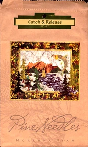 Catch & Release ~ Pine Needles ~ McKenna Ryan ~ 32" x 27" ~ Vintage 1999 - Picture 1 of 4