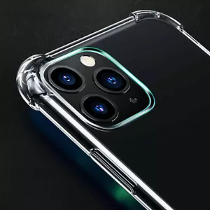 iPhone 11 Pro Max XR XS 7 8 + Custodia HD TRASPARENTE Ibrida Antiurto Ultra Sottile Cover - Foto 1 di 5