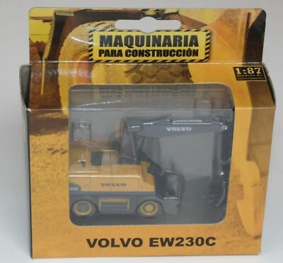 VOLVO EW230C EXCAVATOR 1:87 DIECAST COLOMBIA - Image 1 of 4