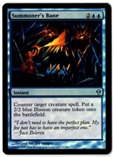 MTG - Summoner's Bane (FOIL) - Uncommon Instant - Zendikar (ZEN) - LP